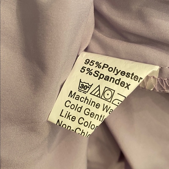 Lavender Puff Sleeve Maxi Dress - Picture 11 of 11